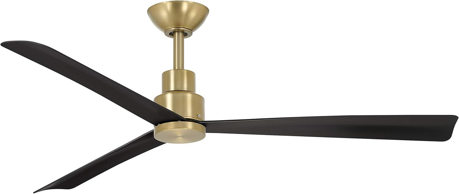F786-SBR/CL Simple - 44 Inch Ceiling Fan in Soft Brass with 