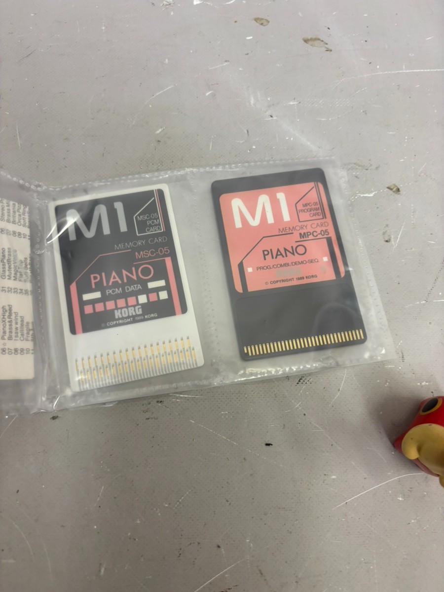 KORG MPC-00S メモリーカード Korg M1 MPC-00P Memory Card Program Presets Factory Sounds