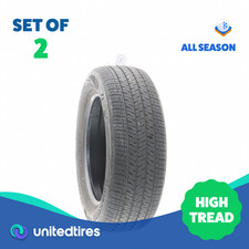 Set Of 2 Used 22560r17 Bridgestone Ecopia Hl 422 Plus 99h - 832
