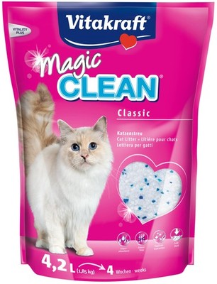 Vitakraft Magic Clean Classic Katzenstreu nicht klumpend staubarm 4 Wochen
