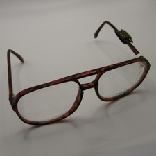 Zimco Arizona Demi Amber Aviator Eyeglass Frames 56-20-140 Vintage Style
