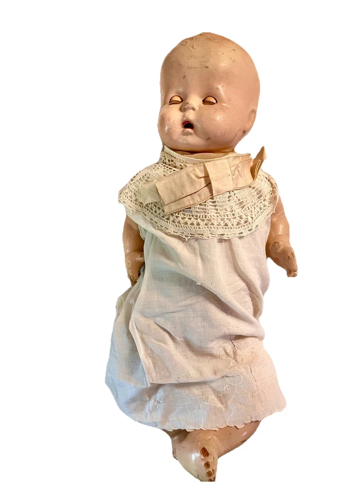 Антикварная кукла Creepy Halloween композиция 15 дюймов от EIH Co. В - Изображение 2 из 4