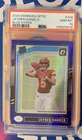2024 PANINI DONRUSS OPTIC BLUE HYPER #248 JAYDEN DANIELS ROOKIE RC PSA 10