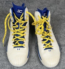Under Armour Steph Curry Clutch Fit Drive Basketball Golden State Warriors Sz 9