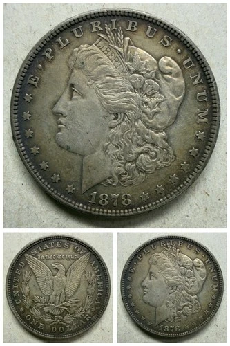 1878 8 TF Morgan Silver Dollar Choice XF Tough Variety SEE PHOTO READ LISTING