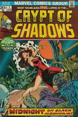Crypt of Shadows #1 GD; Marvel | low grade - January 1973 Horror - w/Bag+Board