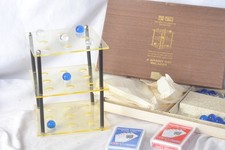 Tic Tacs 3D tic tac toe marble game *vintage B&B, game room etc nos