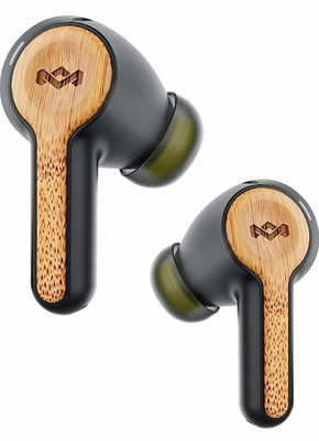 Marley Rebel True Wireless Bluetooth In-Ear Earbuds, Touch, USB-C Case