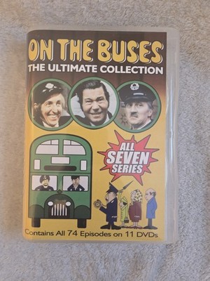 On The Buses Ultimate Collection 74 Episodes On 11 DVDs USED-UNTESTED