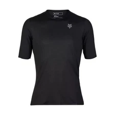 Fox Racing Flexair Ascent Mens Short Sleeve Jerseys-Black-X-Large