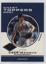 2001 Fleer Platinum Chart Toppers Parallel 111/201 Greg Maddux #411 HOF 0l44