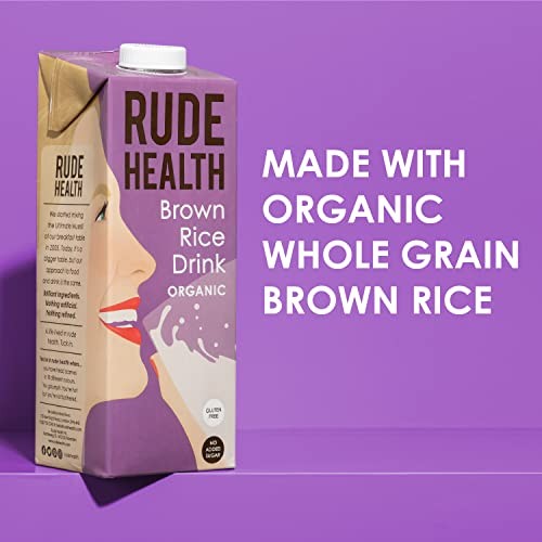 Rude Health 6 x 1 Litre Organic Brown Rice Dairy-Alt Milk, 100% Natural Organic - Picture 4 of 5