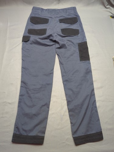 Pantaloni da lavoro da cantiere uomo W30 L32 neri durevoli utility pantaloni da lavoro - Foto 8 di 9