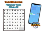 Unown Letter A - Z - Tr-de - Describe