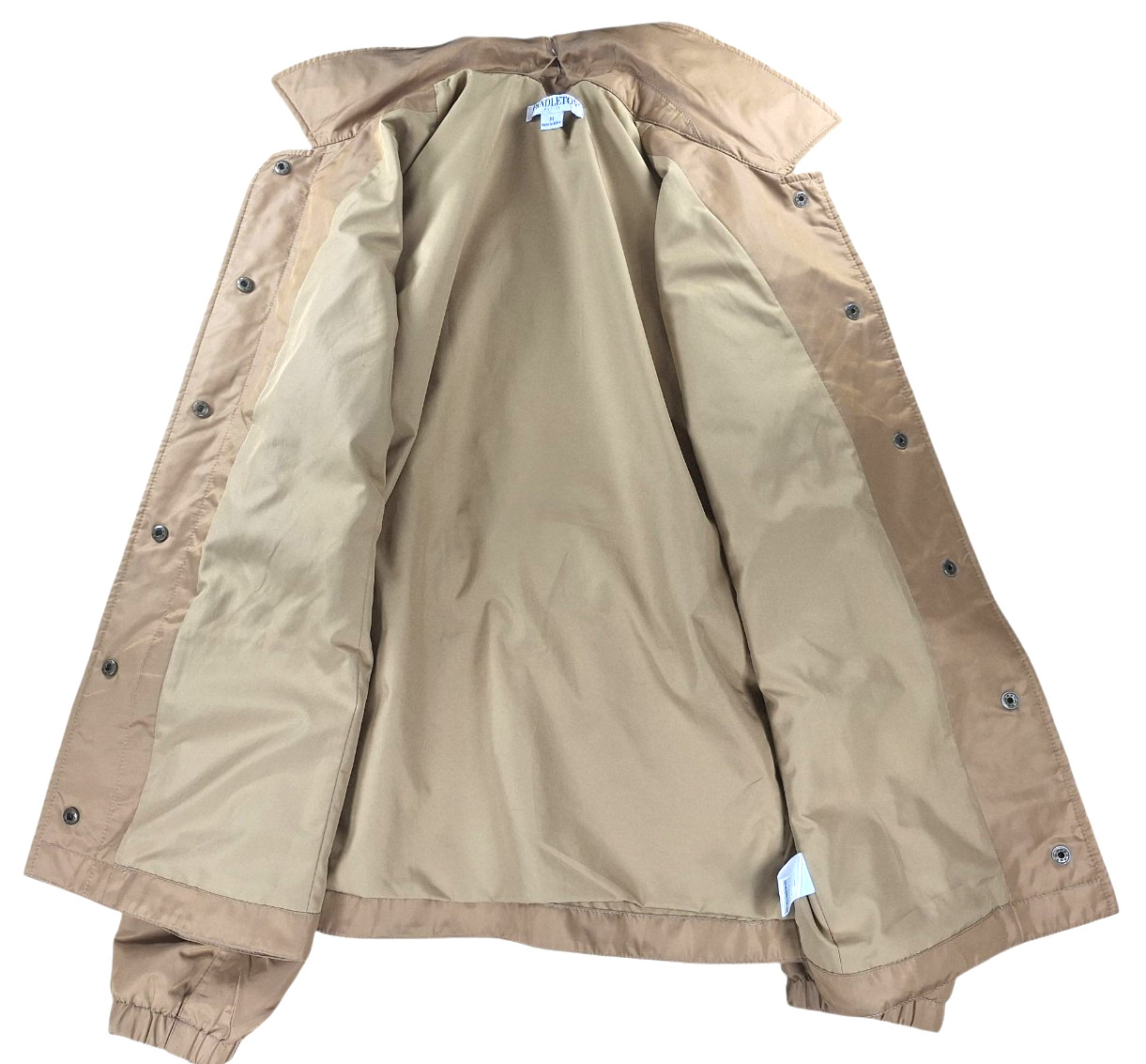 Pendleton Lightweight Poly Windbreaker Jacket Gol… - image 3