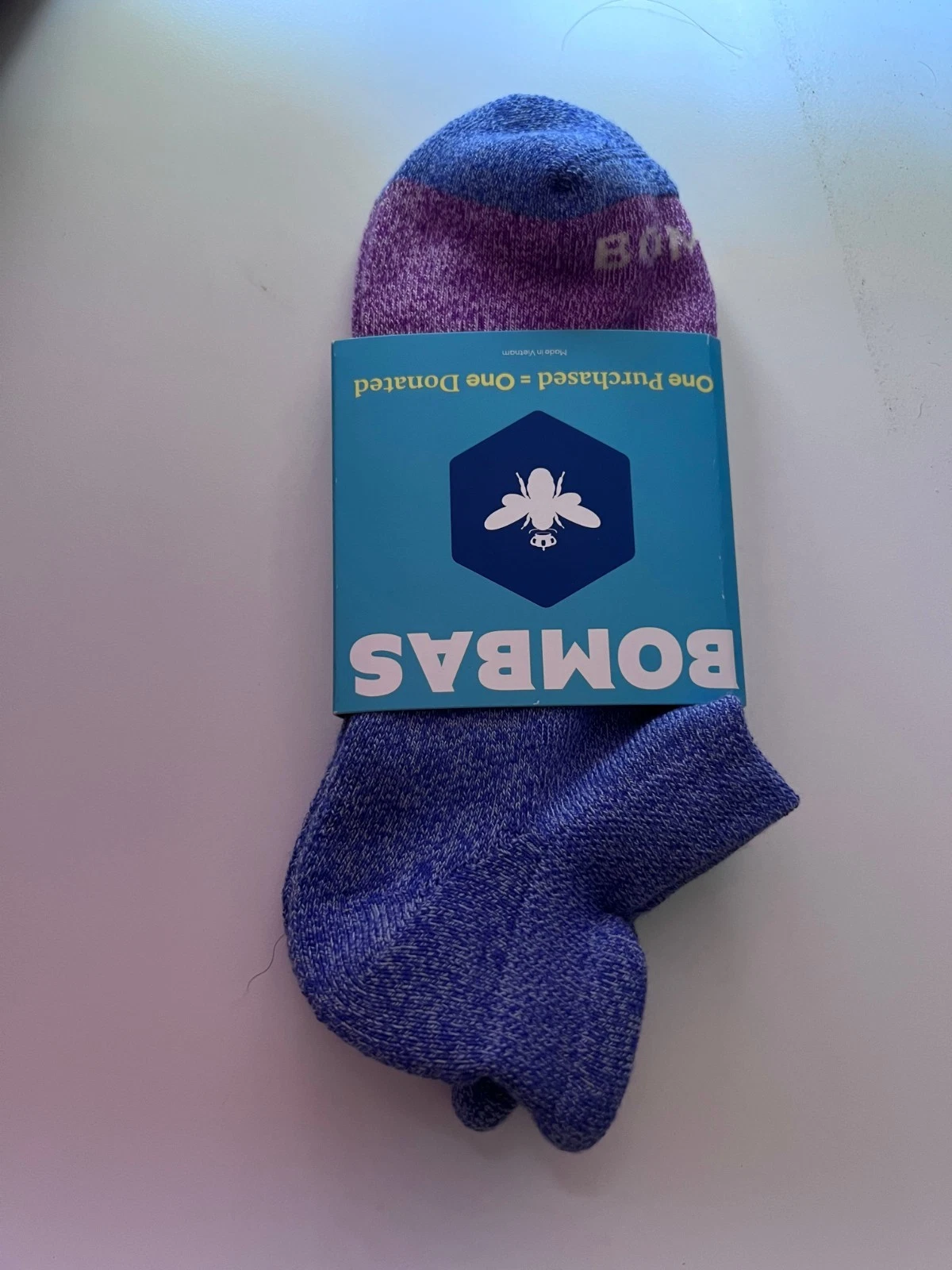 3 Pairs Bombas Women Ankle Socks Color - Fuchsia Size Medium