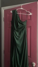 Green Formal Dress Prom Dress Size 12