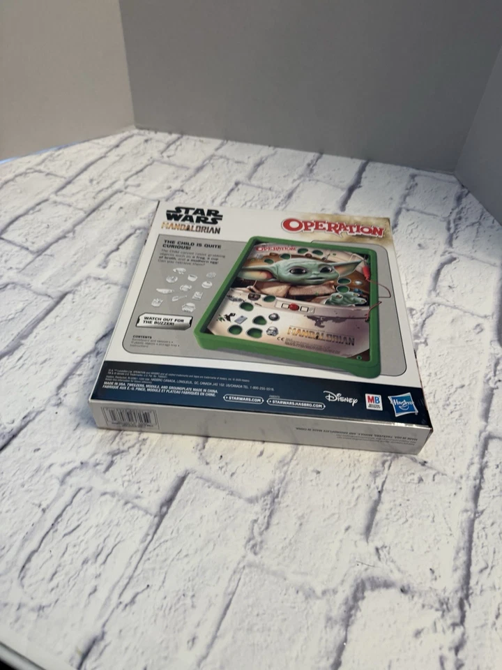 2020 Hasbro Disney OPERATION Star Wars The Mandalorian Board Game Sealed T1961 - Image 4 of 4