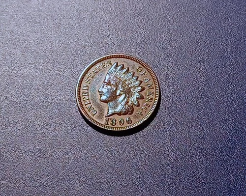 Very Choice AU 1896 Indian Head Cent