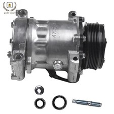 AC Compressor w/ Clutch for Chevrolet C4500 C5500 Kodiak GMC Topkick 2003-2007