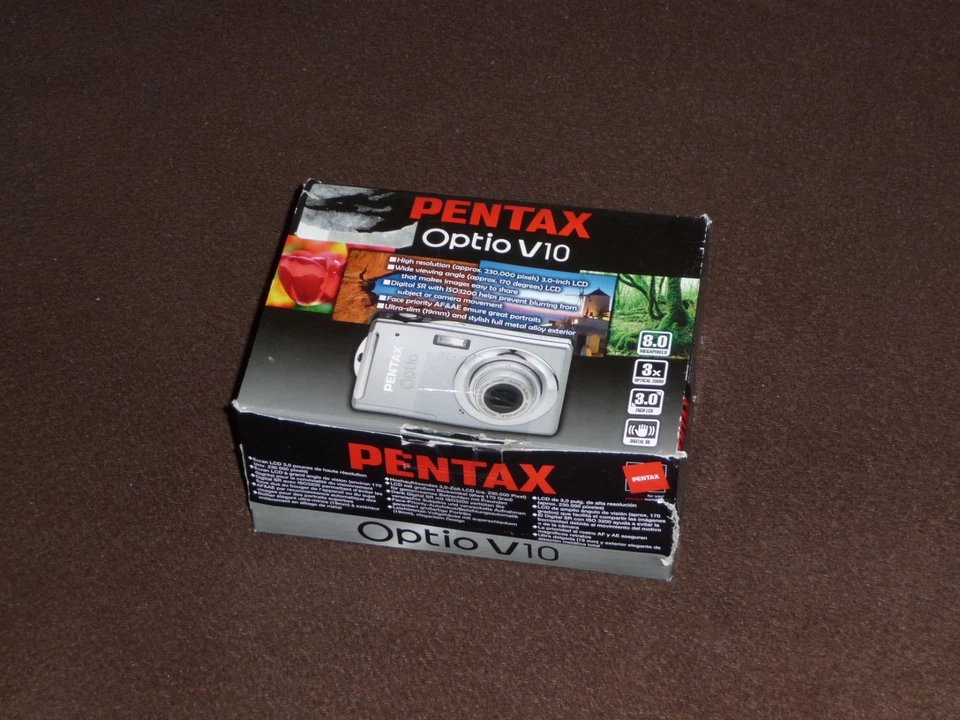 New/never used Pentax Optio V10 (opened packaging) - Bild 2 von 4
