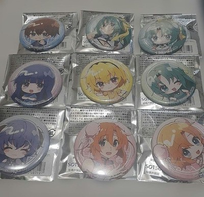 Higurashi no Naku Koro Ni TSUTAYA Limited Complete Set 9 Pins Collectible