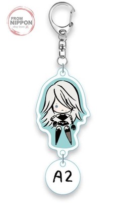 Key chain A2 front and back acrylic ''NieR: Automata Ver1.1a''