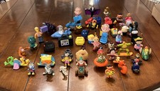 Vintage Lot of 50 Mostly From The 1980's McDonald  s Happy Meal Toys Great Cond