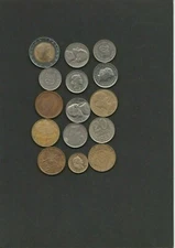 15 older coins from around the world. True treasure trove. Some valuable pieces