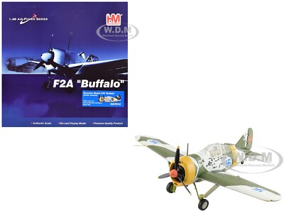 BREWSTER F2A BUFFALO AIRCRAFT ''FINNISH AIR FORCE'' 1/48 BY HOBBY MASTER HA7014
