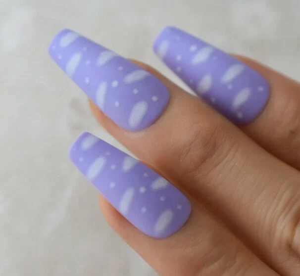 Cute 2024 purple nails