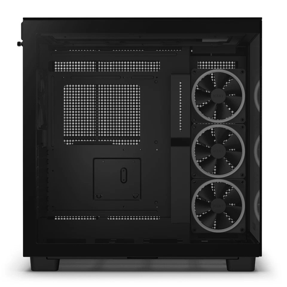 NZXT H9 Elite Mid-Tower Case (Black) Mini ITX WITH FANS USB 3.0 Earphone + mic  - Image 4 of 4