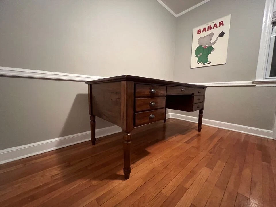 Pottery barn keyhole desk deals