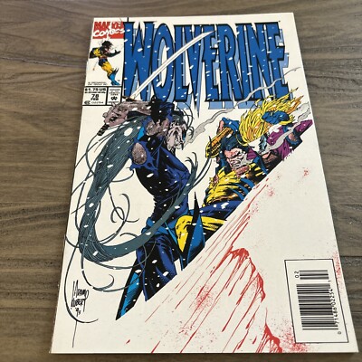 Wolverine #78 (Newsstand) VF; Marvel | Larry Hama Adam Kubert - combine shipping