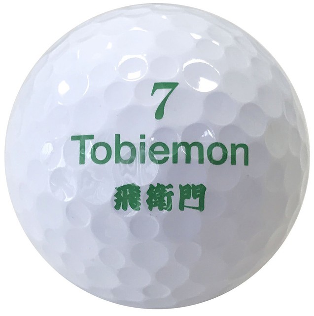 Tobiemon Japan Golf Ball Balls Kanji White 1 Dozen Tbm2mbo for sale