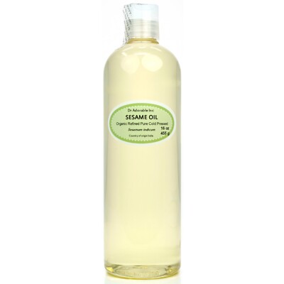 Pure Refined Sesame Seed Oil 2 oz 4 oz 8 oz12oz up to gallon Free shipping