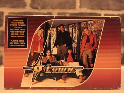 O-Town OTWN Debut Studio Album Slipcase Cassette Tape (BMG 2001
