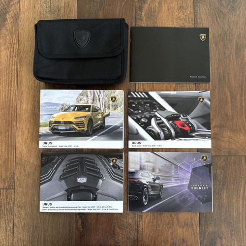 Like New 2021 URUS Owner's Owners Handbook Manual Set with Case OEM eBay