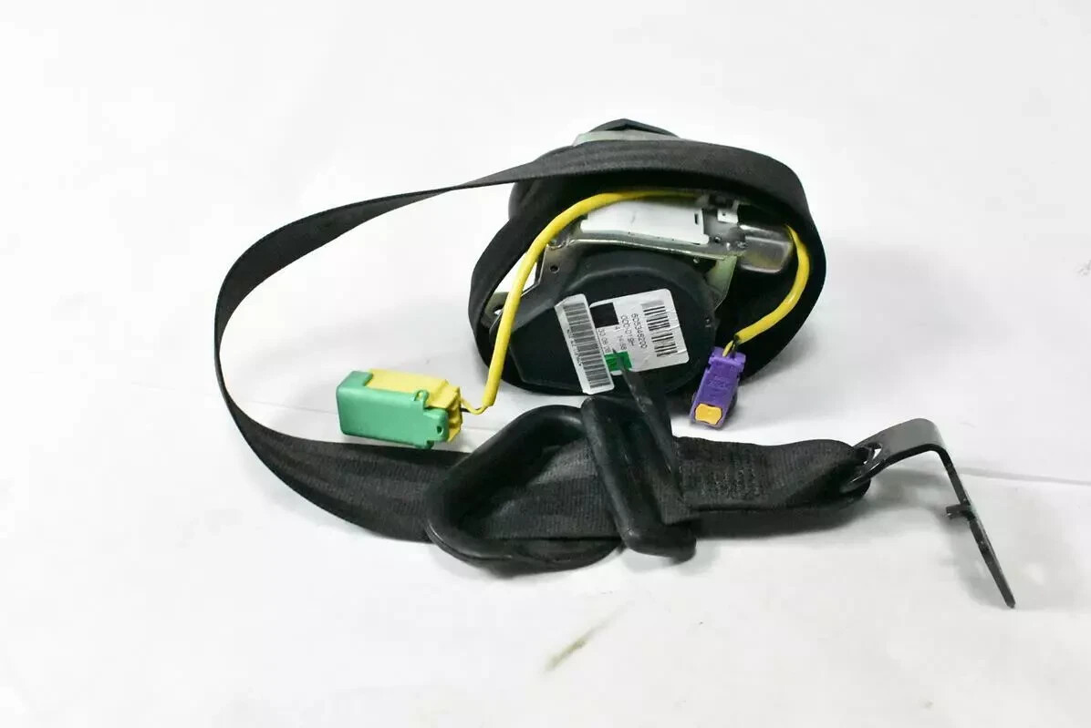 06-12 Bentley Continental Flying Spur Rear Right Side Seat Belt Black OEM