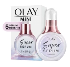 Olay Mini Super Serum Power Of 5 Serum Benefits In One - 0.4 FL OZ New In Box