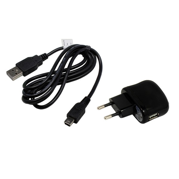 Set Kompatibel Mit Blackberry 6230, Usb Adapter, Usb Kabel, 2000Ma, Auto-Id-image