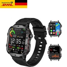 LQWELL Smartwatch  für Damen Herren mit Blue...
