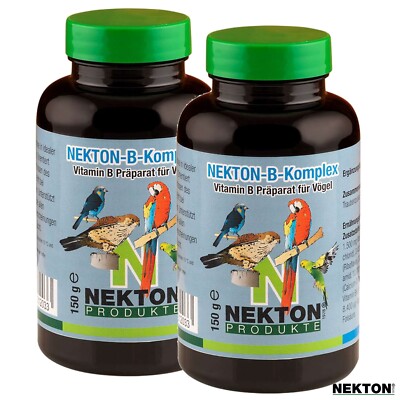 NEKTON-B-Komplex 2x 150g Vitamin-B-Komplex für alle Vogelarten