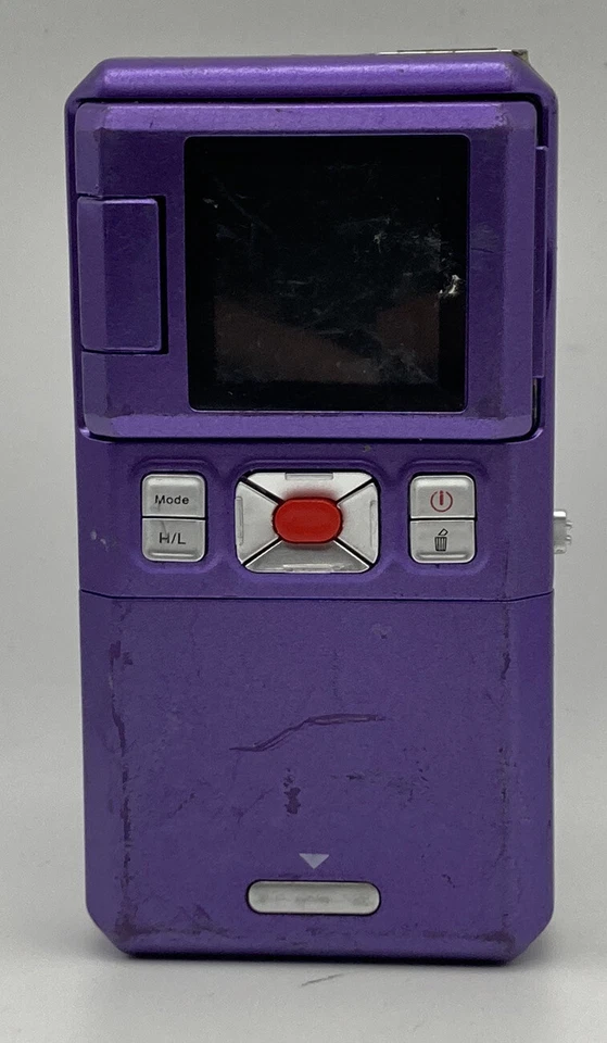 Grabadora de video Jazz DVX50 con cámara púrpura sin probar para piezas o reparación Foto 2 de 4