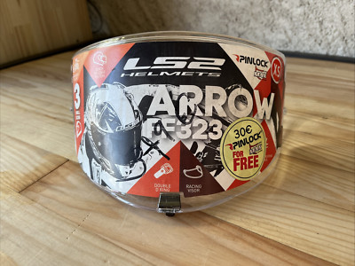 LS2 - Visierbildschirm FF323 Arrow farblos