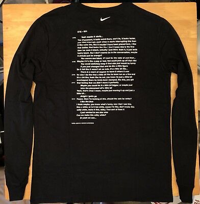 off white nike logo shirt