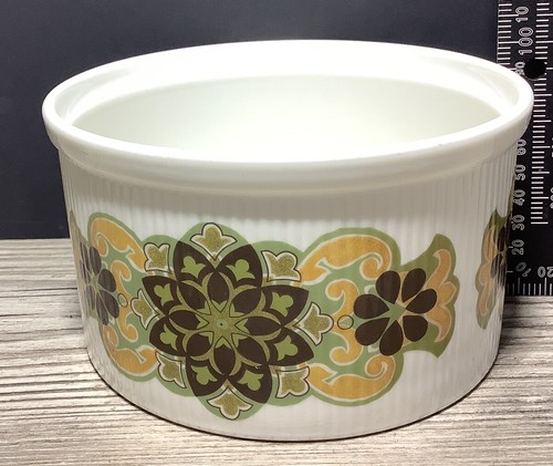 Vintage Royal Doulton Souffle Baking Dish 70s England 1084 Segovia 6 Cups - Picture 10 of 11