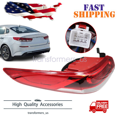 Left Tail Light For 2016 2020 Kia Optima Outer Tail Lamp Brake Light 