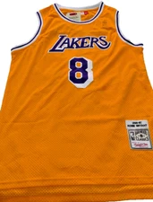 New Kobe Bryant Mitchell & Ness NBA Vintage JERSEY LAKERS 96 Mens XLarge