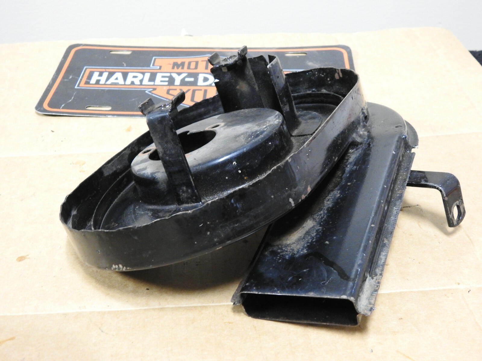 Vintage Harley Davidson Ironhead Air Cleaner eBay